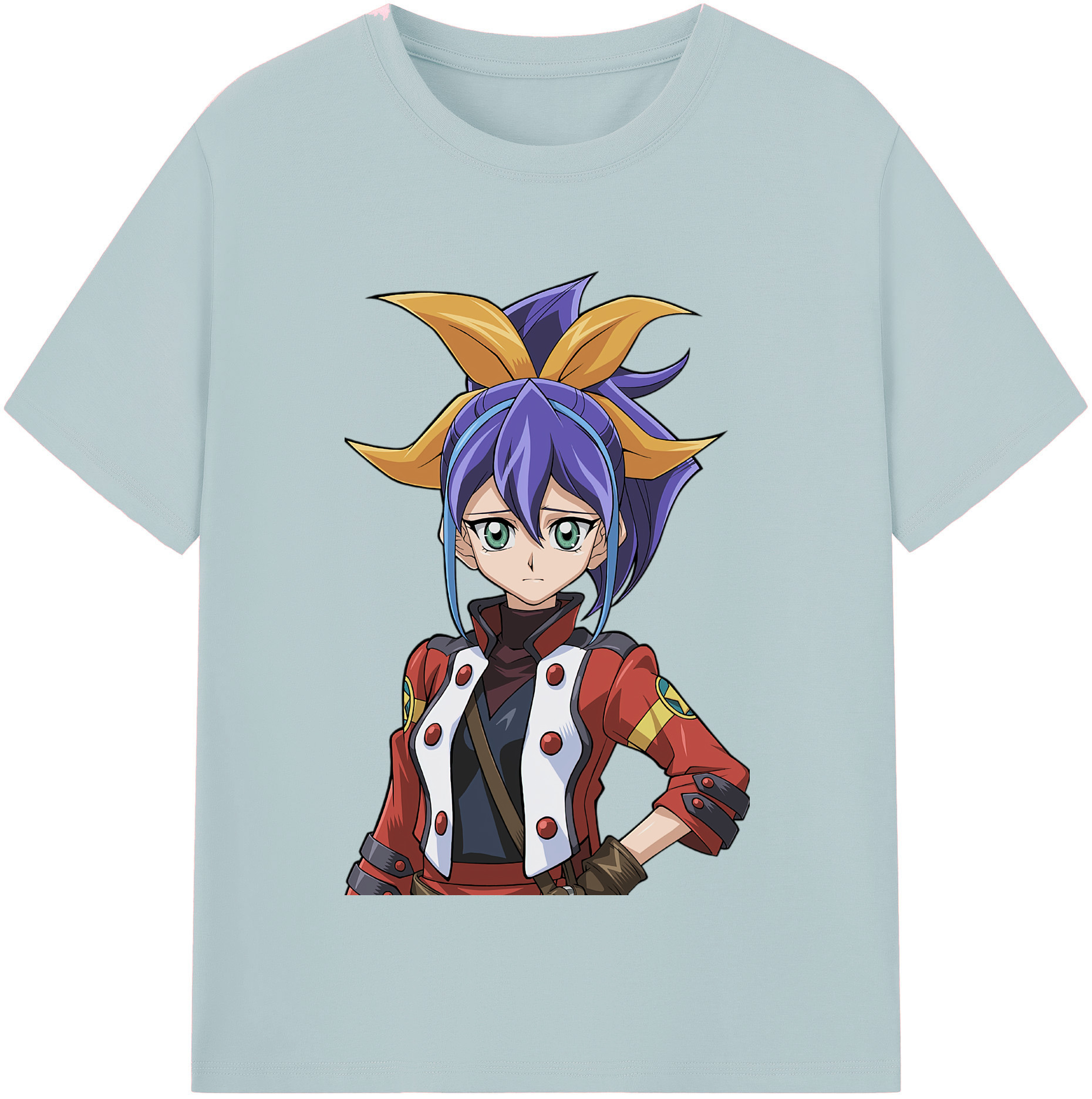 （画像用） 遊☆戯☆王 Yu-Gi-Oh! 綿100％半袖Tシャツ（フロントプリント）